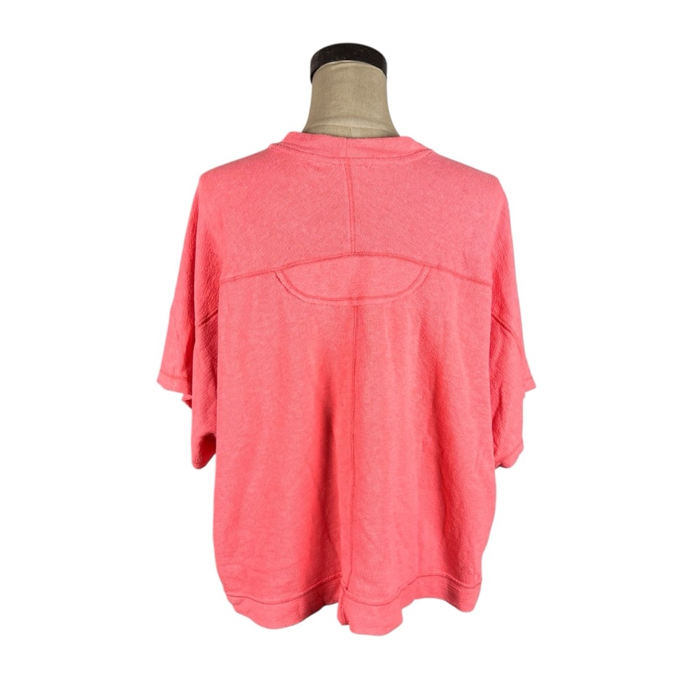 Intimately Free People Honey T-shirt Oversized Bright Pink‎ S - Picture 4 of 8